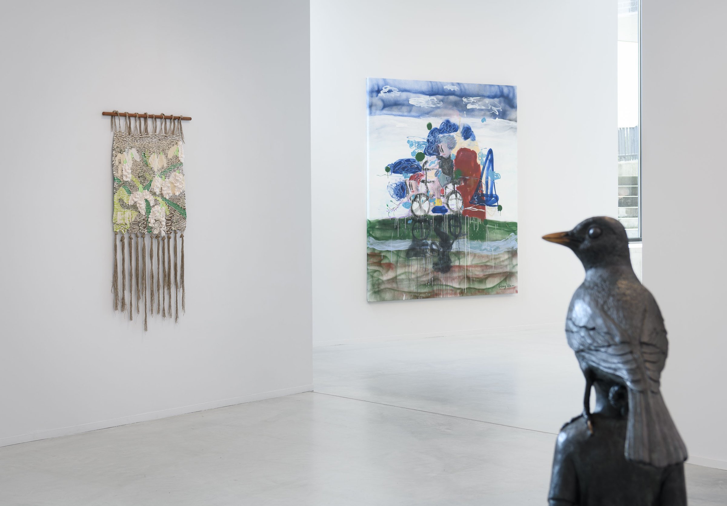 Installation view from the BGE Contemporary group exhibition featuring Georg Óskar — BGE_DSA8589_webres